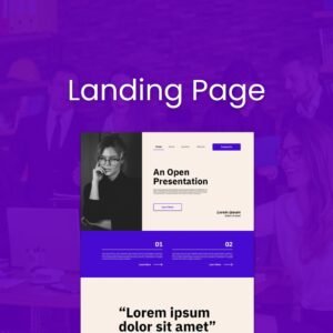 Landing page
